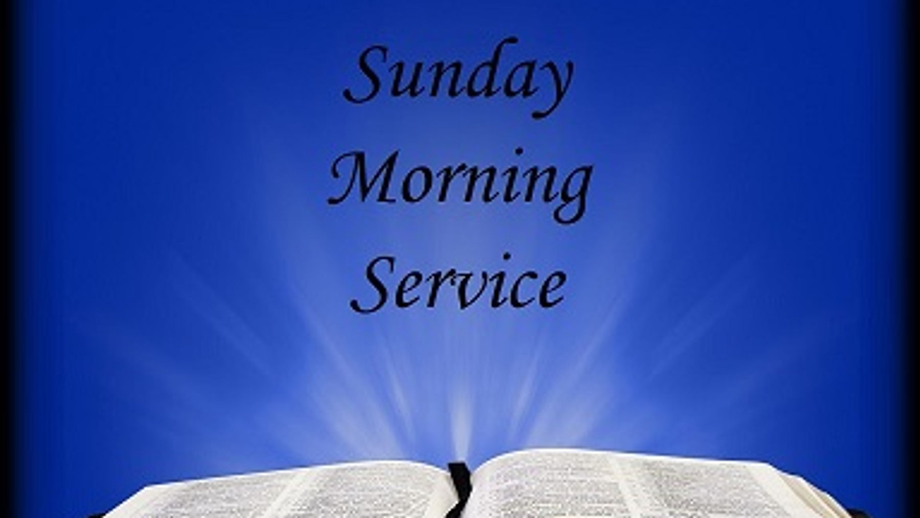 Sunday Morning Service